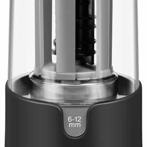 Electric (Euro 230v) Pencil Sharpener, Compatible with 6-12 mm Pencils and Colouring Pencils, Large Capacity with Auto Stop Function, Plug-in for Artists, Office, Classroom and Home Use