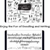 30 Pack Black Permanent Markers, Fine Point, Works on Plastic, Wood, Stone, Metal and Glass for Doodling, Marking - Image 3