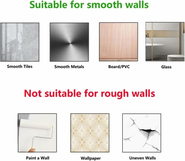24-Pairs (48 Strips) Picture Hanging Strips Heavy Duty, Large Adhesive Poster Wall Strips, Hanging Hooks Without Nails, Damage Free Hanging Picture Hangers for Walls - Image 4