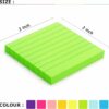 Eastern Wolf 8 Pads Lined Sticky Notes 3x3 Sticky Notes with Lines Self-Stick Note Pads 8 Bright Multi Colors, 85 Sheets/Pad - Image 3