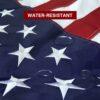 American Flag 4x6 FT Embroidered Stars, Sewn Stripes, Brass Grommets USA US Flag Polyester Long Lasting for Outdoor Use - Image 4