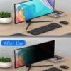 23.8 Inch16:9 Computer Privacy Screen Filter for Monitor - Privacy Shield and Anti-Glare Protector - Image 5