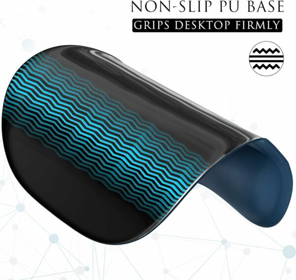 rgonomic Mouse Pad with Gel Wrist Rest, Comfortable Mousepad with Smooth Wrist Support Surface and Non-Slip PU Base for Pain Relief - Image 10