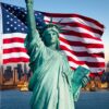 American Flag 4x6 FT Embroidered Stars, Sewn Stripes, Brass Grommets USA US Flag Polyester Long Lasting for Outdoor Use - Image 5