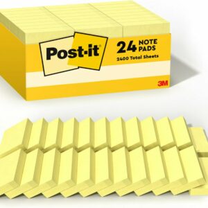 Post-it Mini Notes, 1 3/8 x 1 7/8 in, 24 Pads, America's #1 Favorite Sticky Notes, Poptimistic Post-it Notes, Post-it Notes, Power Pink, Aqua Blue, Vital Orange, Neon Green, Guava Pink