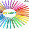 40 Medium Point Color Felt Tip Pens (Bulk) - Image 2