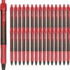 Gel Pens Fine Point Smooth Writing Pens, Retractable, Blue, Black, Red, 0.7mm, 12 Pack - Image 2