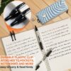 30 Pack Black Gel Pen Fine Point, Retractable Gel Ink Rollerball Pens for Smooth Writing (0.7mm) - Image 6