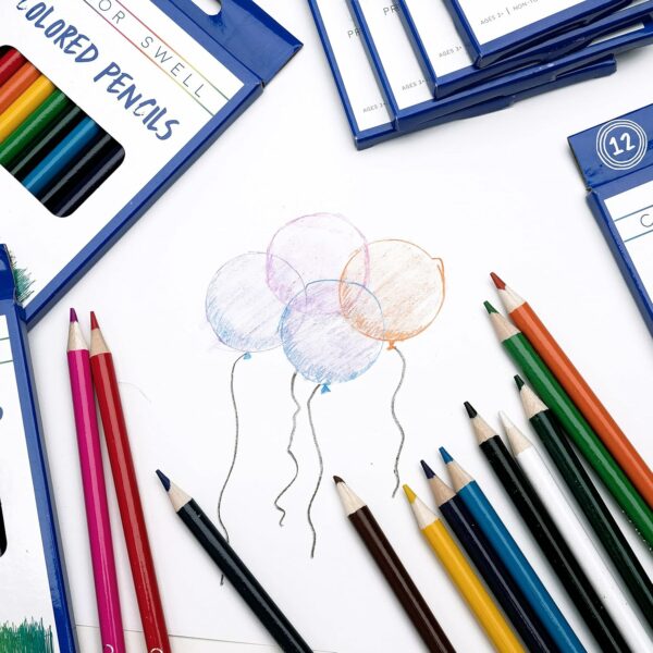 Bulk Colored Pencils - 36 Packs 12 Colored Pencils per Pack (432 Colored Pencils Total) - Image 2