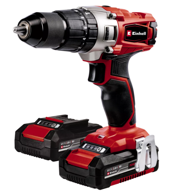 Cordless Combo Drill 'TE-CD 18/2 Li-i +64' with battery and charger