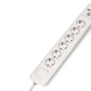 6 Socket Power Strip (3680 W/ 230V) with 2 USB Charging Ports
