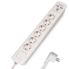 6 Socket Power Strip (3680 W/ 230V) with 2 USB Charging Ports - Image 2