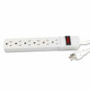 Power Strip, 6 Outlets, 15 ft Cord, Ivory - Image 4
