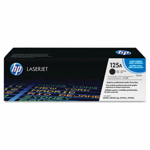 HP 125A, (CB540A) Black Original LaserJet Toner Cartridge