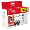 2973B004 (PGI-210XL/CL-211XL) ChromaLife100+ High-Yield Ink/Paper Combo, Black/Tri-Color - Image 2