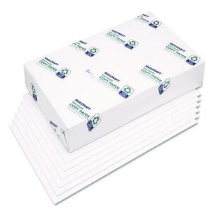 7530010338891 SKILCRAFT Xerographic Paper, 92 Bright, 3-Hole Punch, 20 lb Bond Weight, 8.5 x 11, White, 500/Ream, 10 Reams/CT