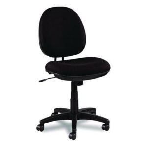 Alera Interval Series Swivel/Tilt Task Chair, Supports Up to 275 lb, 18.42" to 23.46" Seat Height, Black