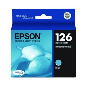 T126220-S (126) DURABrite Ultra High-Yield Ink, Cyan