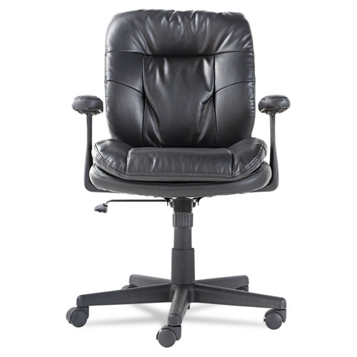 Executive Swivel/Tilt Chair, Supports Up to 250 lb, 16.93" to 20.67" Seat Height, Black - Image 6