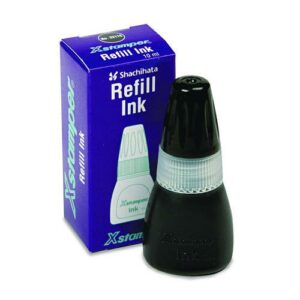 Refill Ink for Xstamper Stamps, 10 mL Bottle, Black