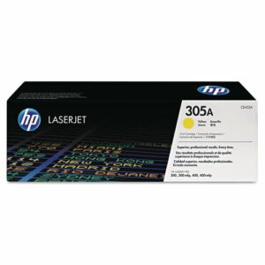 HP 305A, (CE412A) Yellow Original LaserJet Toner Cartridge