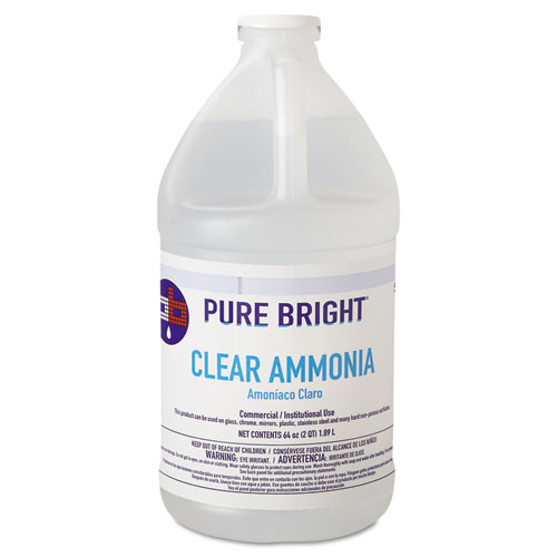 Clear Ammonia, 64 oz Bottle, 8/Carton - Image 2