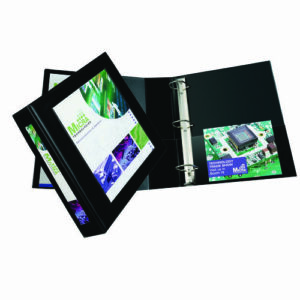 7510017035692, SKILCRAFT Framed Slant-D Ring View Binder, 3 Rings, 2" Capacity, 11 x 8.5, Black