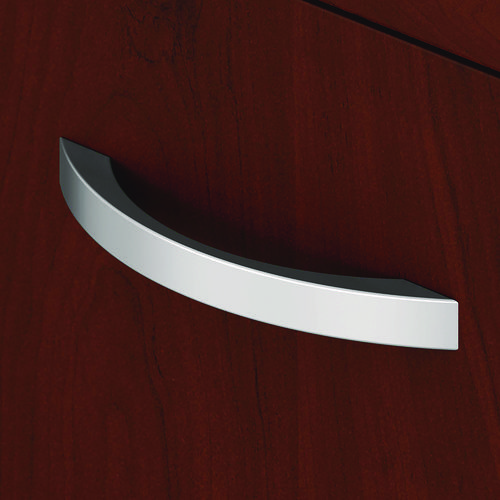 Series C Mobile Pedestal File, Left/Right, 3-Drawers: Box/Box/File, Legal/Letter/A4/A5, Cherry/Gray, 15.75" x 20.25" x 27.88" - Image 7