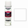 Industrial Choice M1800 System Water-Based Precision Line Marking Paint, Flat White, 17 oz Aerosol Can, 12/Carton - Image 2