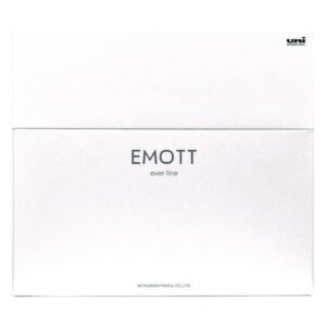 EMOTT ever fine Porous Point Pen, Stick, Fine 0.4 mm, Assorted Ink Colors, White Barrel, 40/Pack