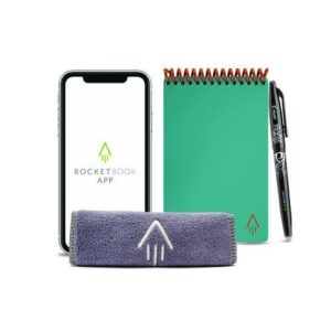 Mini Notepad, Black Cover, Dot Grid Rule, 3 x 5.5, White, 48 Sheets