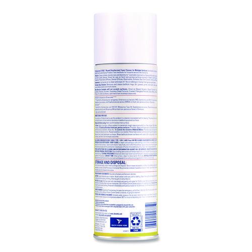 Disinfectant Foam Cleaner, 24 oz Aerosol Spray, 12/Carton - Image 3
