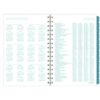 Glacier Weekly/Monthly Planner, Glacier Artwork, 8.5 x 6.38, Blue/Gray/Silver Cover, 12-Month (Jan to Dec): 2025 - Image 5
