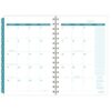 Glacier Weekly/Monthly Planner, Glacier Artwork, 8.5 x 6.38, Blue/Gray/Silver Cover, 12-Month (Jan to Dec): 2025 - Image 6