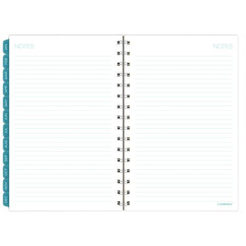 Glacier Weekly/Monthly Planner, Glacier Artwork, 8.5 x 6.38, Blue/Gray/Silver Cover, 12-Month (Jan to Dec): 2025 - Image 8