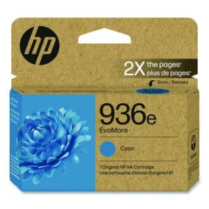 HP 936E, (4S6V3LN) Cyan Original Ink Cartridges