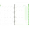 Ombre Weekly/Monthly Planner, Colorful Cloud Artwork, 8.5 x 6.38, Multicolor Cover, 12-Month (Jan to Dec): 2025 - Image 2