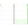 Ombre Weekly/Monthly Planner, Colorful Cloud Artwork, 8.5 x 6.38, Multicolor Cover, 12-Month (Jan to Dec): 2025 - Image 3