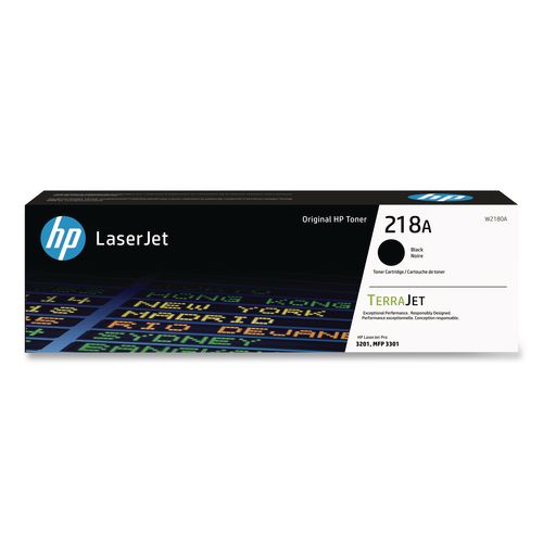 HP 218A, (W2180A) Black Original LaserJet Toner Cartridge