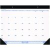 Desk Pad, 24 x 19, White Sheets, Black Binding, Black Corners, 12-Month (Jan to Dec): 2026