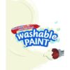 Washable Paint, White, 16 oz Bottle - Image 4