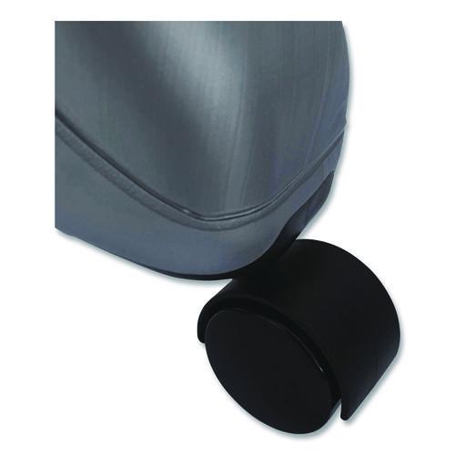 Kid's Ball Chair, Supports Up to 264 lb, 12.5" Seat Height, Blue Seat, Silver Base - Image 2