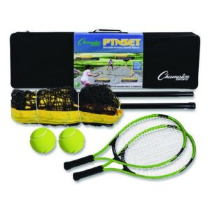 Tennis Net Set with 2 Rackets and 2 Tennis Balls