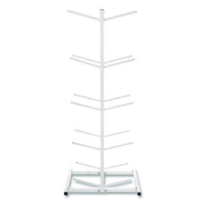 Double Medicine Ball Tree, 12" x 23" x 51", White