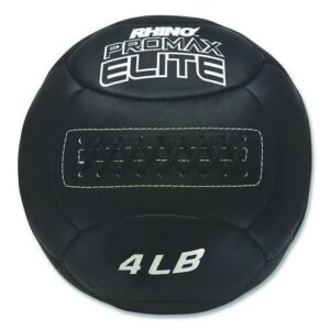 Rhino Promax Elite Medicine Ball, 4 lb, Black