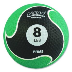 Rhino Elite Medicine Ball, 8 lb, Green