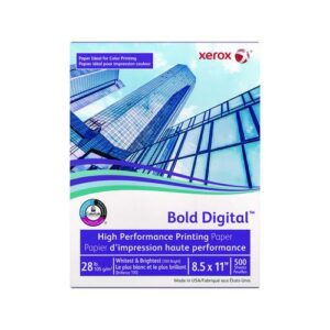Bold Digital Printing Paper, 100 Bright, 28 lb Bond Weight, 8.5 x 11, White, 500/Ream