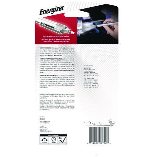 LED Pen Light, 2 AAA Batteries (Included), Silver/Black - Image 3