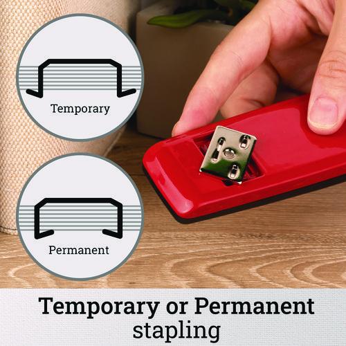 747 Business Full Strip Desk Stapler, 30-Sheet Capacity, Rio Red - Image 8