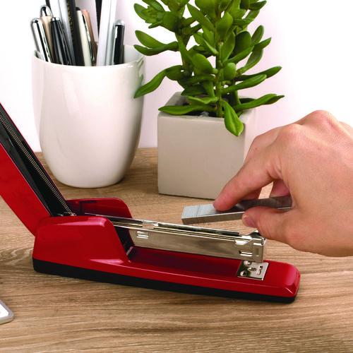 747 Business Full Strip Desk Stapler, 30-Sheet Capacity, Rio Red - Image 9
